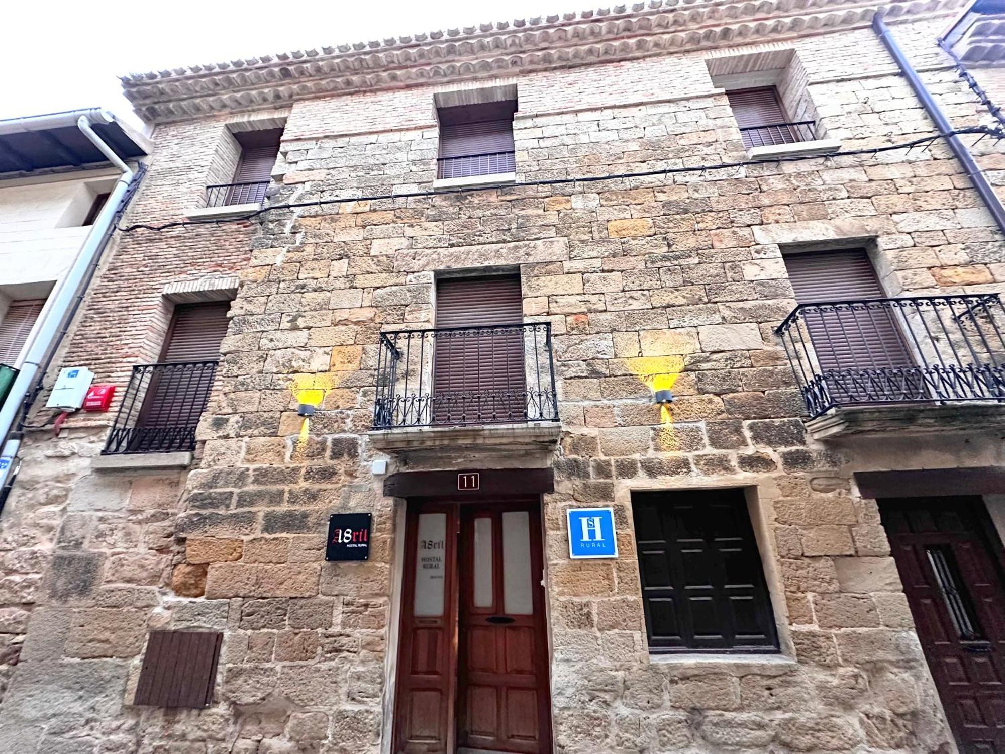 Hostal Rural 18 De Abril Olite Exteriér fotografie